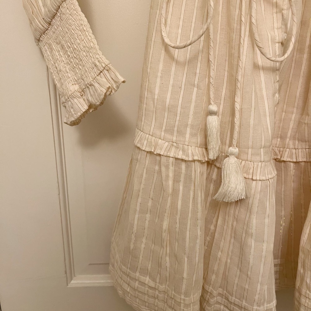 Cleobella Celene Mini Dress with Metallic Thread - Picture 6 of 7